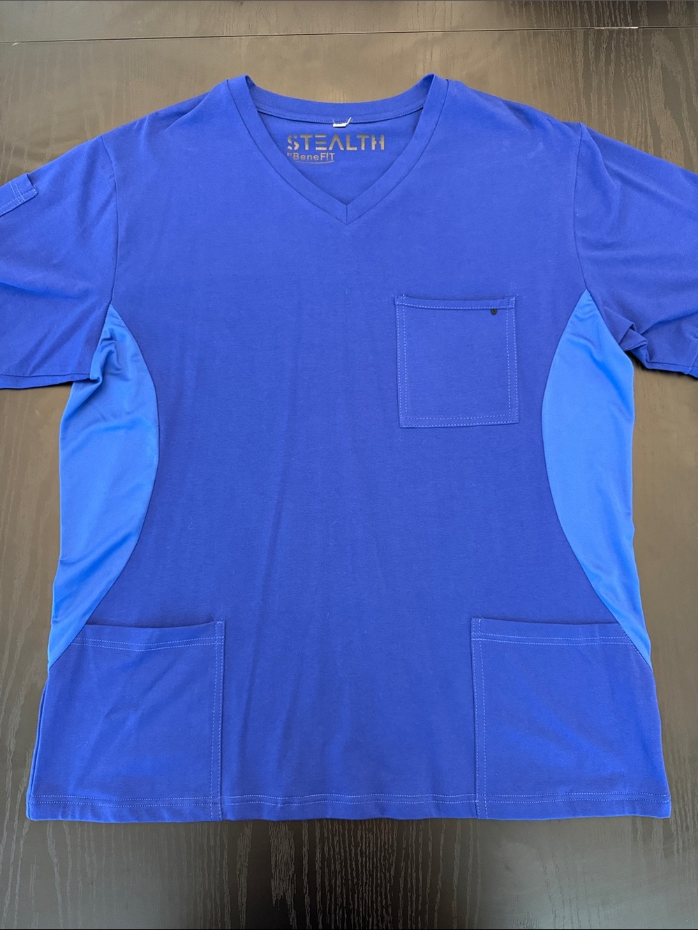 Benefit V-Neck Men's Shirt in NAVY Blue